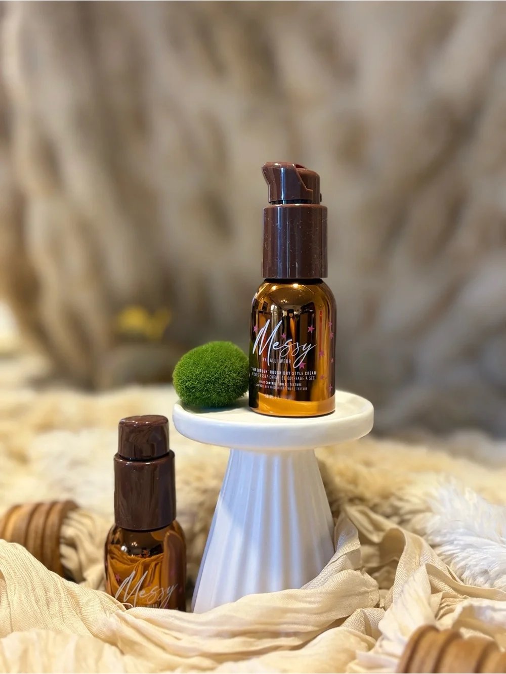 😎 Messy by Alli Webb I Am Enough Rough Dry Cream Travel Size 😎 1.7oz | 15mL
